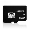 TF series 256MB memory card with 11x15mm dimensions for portable audio-visual devices