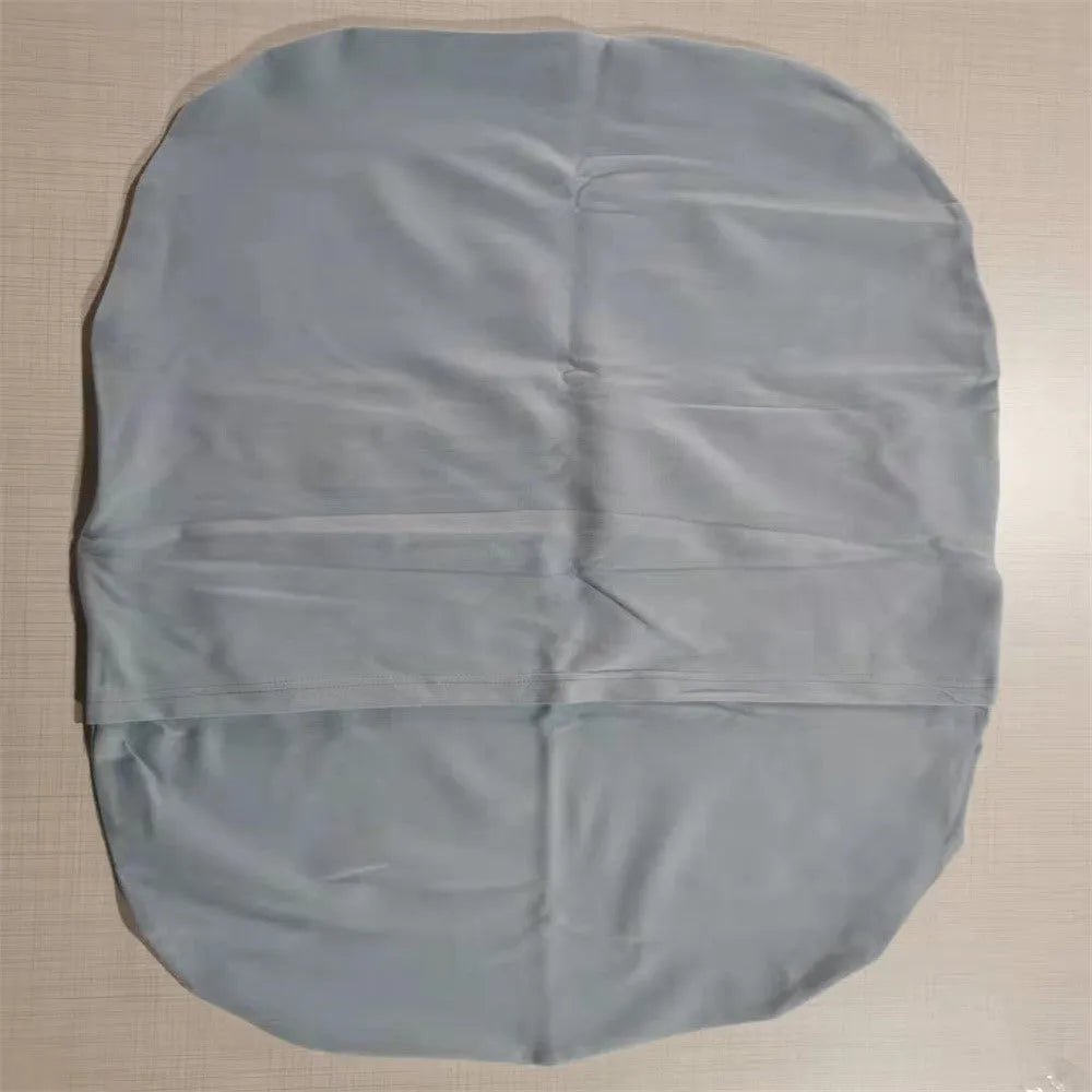Beige portable cotton baby nest crib for newborn, measuring 75cm by 45cm.