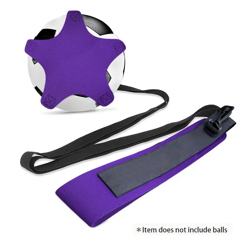 Neoprene football juggling belt in a choice of colours and four-corner or five-corner designs.