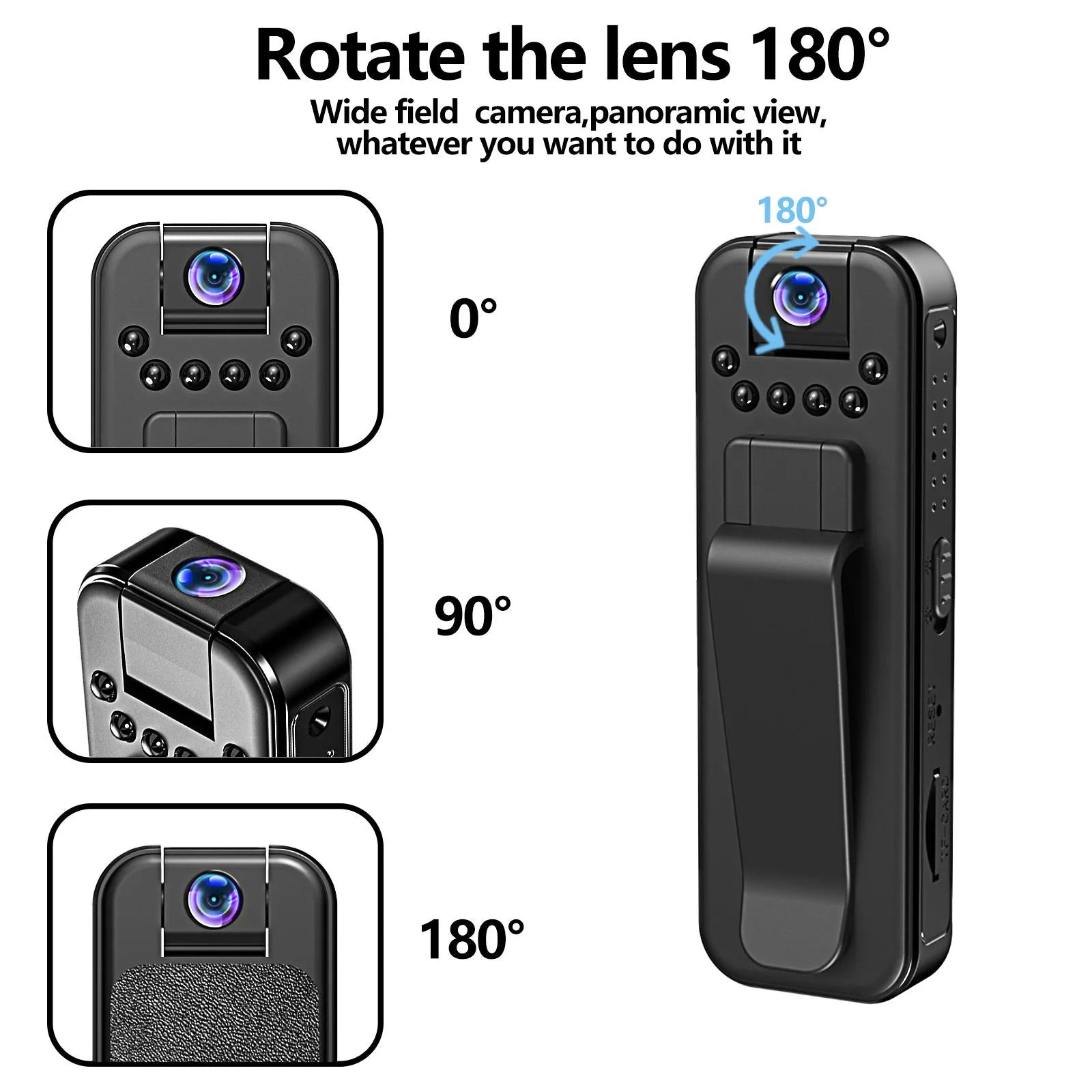 L7 home security video recorder with HD recording and infrared night vision capability