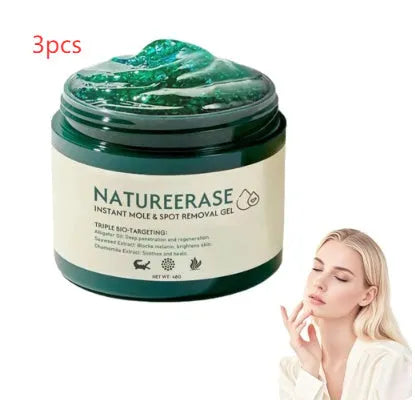 Natureerase 45g mole spot removal gel with hydrating formula and applicator