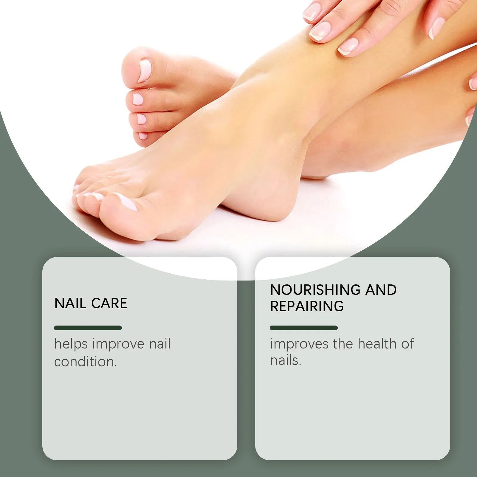 30ml nail care solution bottle for mild brightening and nourishing daily treatment