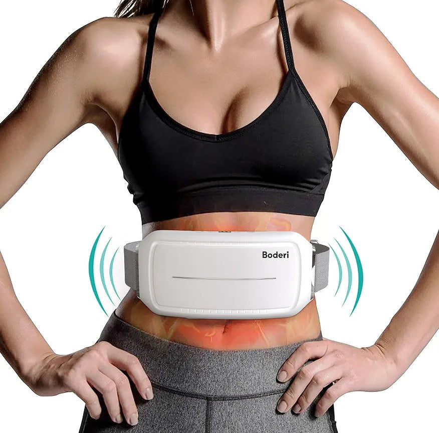 White portable Tummy Machine abdominal exercise trainer for home core workouts.