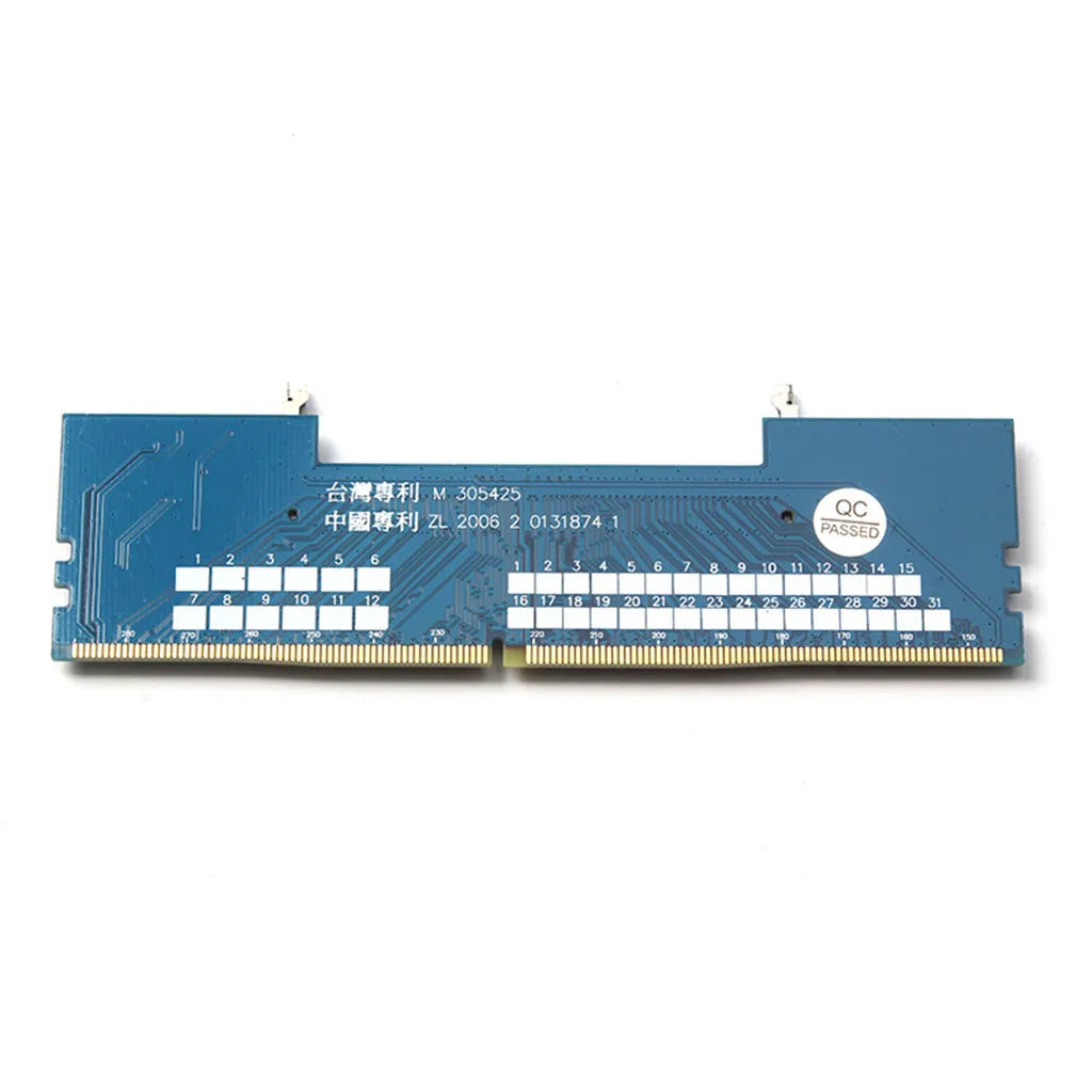 DDR4 laptop memory to desktop adapter card with anti-static bag