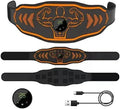 EMS smart massage belt fitness equipment with control unit and stimulation pads