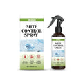 120ml bottle of mite control spray for mattresses, sofas, and bedding fabrics.