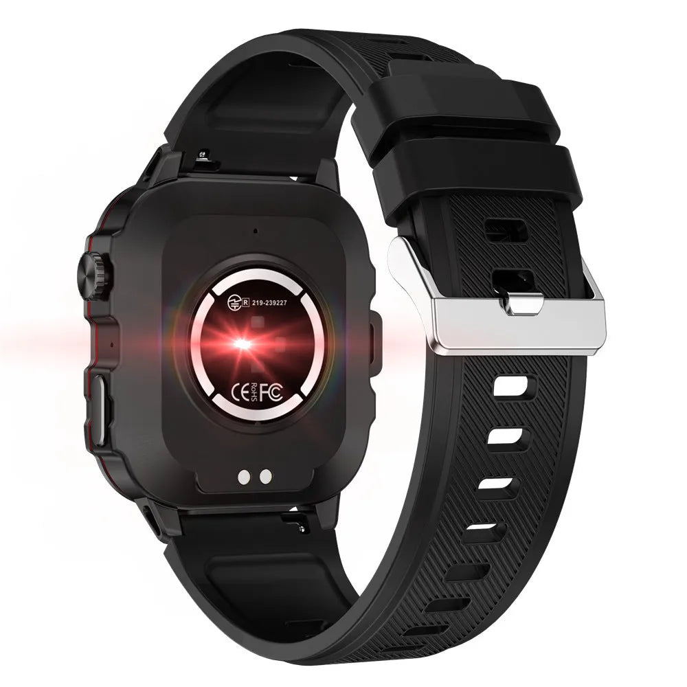 QX11 Smart Bluetooth Watch with zinc alloy case and TFT touchscreen display.