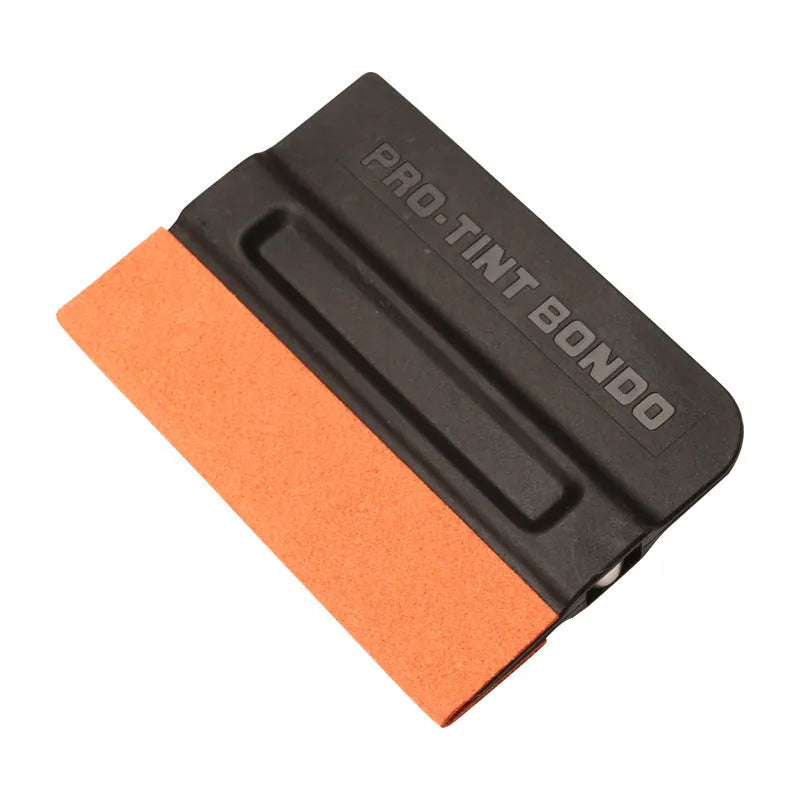 ABS plastic film scraper tool with magnet for car vinyl wrap and window tint application