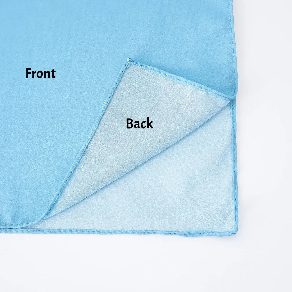 Long polyester chiffon summer scarf for women in an ethnic style, shown in one of twelve available colours.