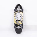 White maple wood street scooter with 31-inch deck for adult riders.