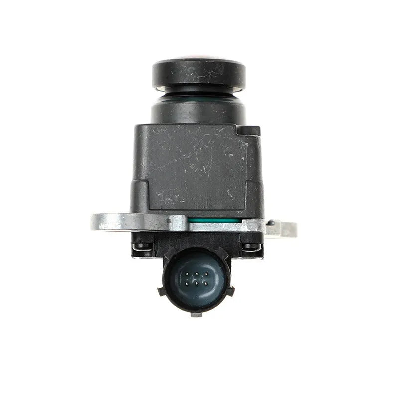Black plastic reversing camera for Dodge Ram 1500 2500 3500 4500 trucks from 2013-2017 model years.