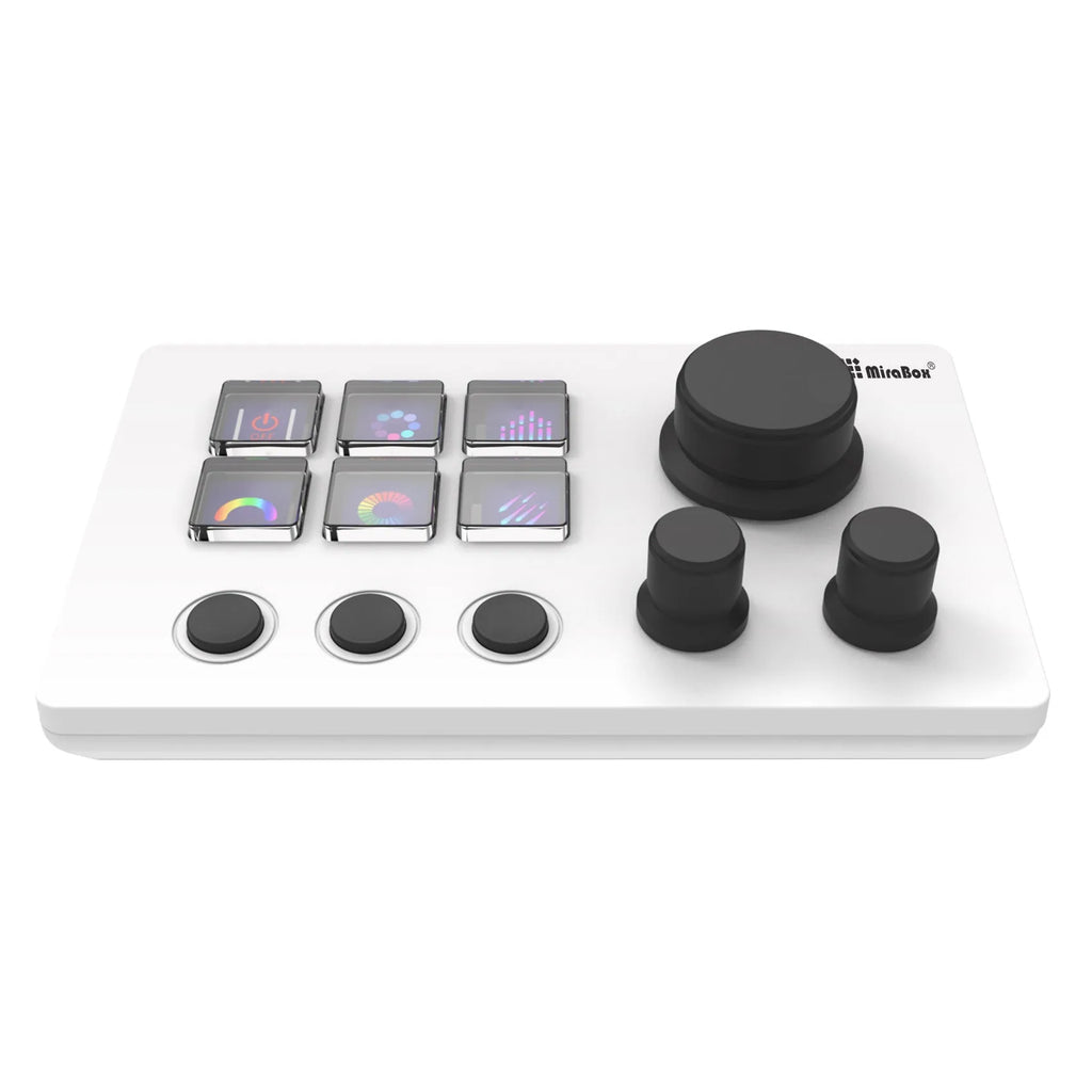Visual Keyboard N3 silicone keypad in black or white with 2m cable