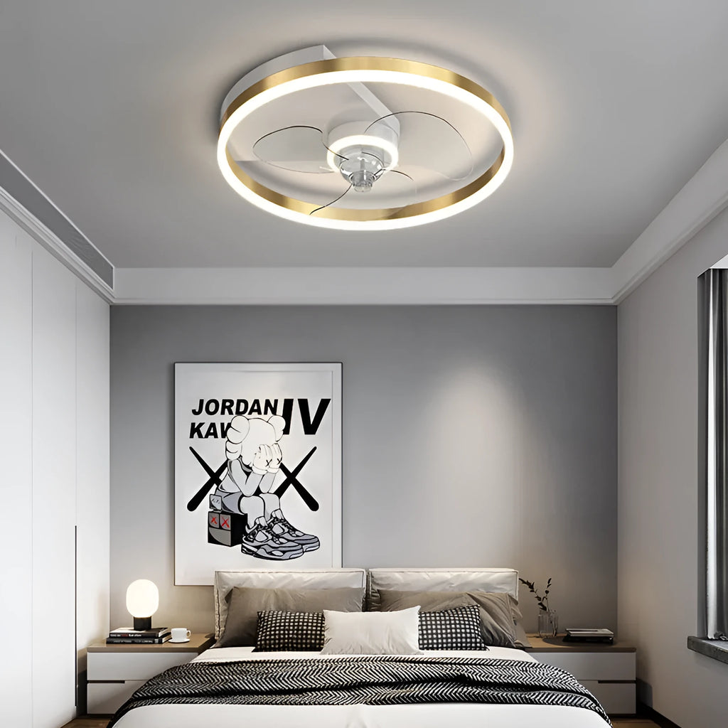 Modern Nordic children's room ceiling lamp with iron body and LED lighting