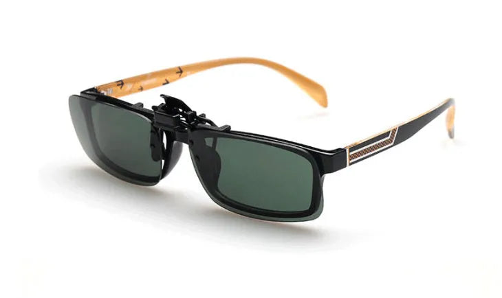 PC myopia sunglasses clip in night vision and gray variants for driving and outdoor use