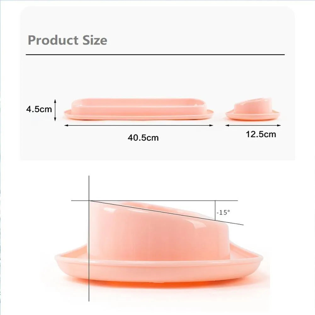 Green leakproof dual pet bowl feeder with non-slip base for dogs and cats.