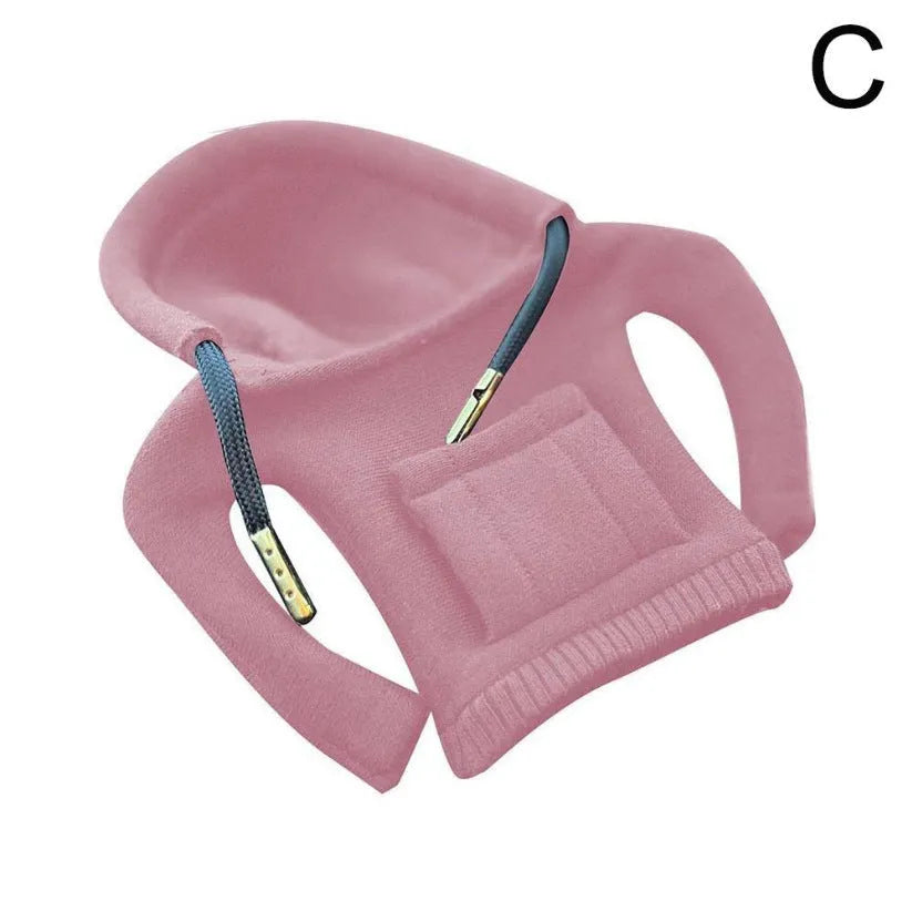 Cloth gear shift knob hoodie cover in multiple colours for manual and automatic cars