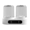 White USB-powered double bucket mini washing machine for underwear and small items