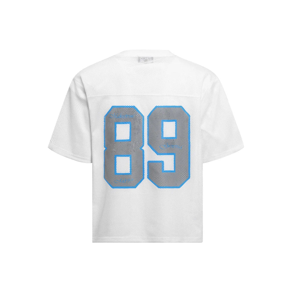 Men's loose-fit casual t-shirt in black or white with short sleeves and polyester blend construction