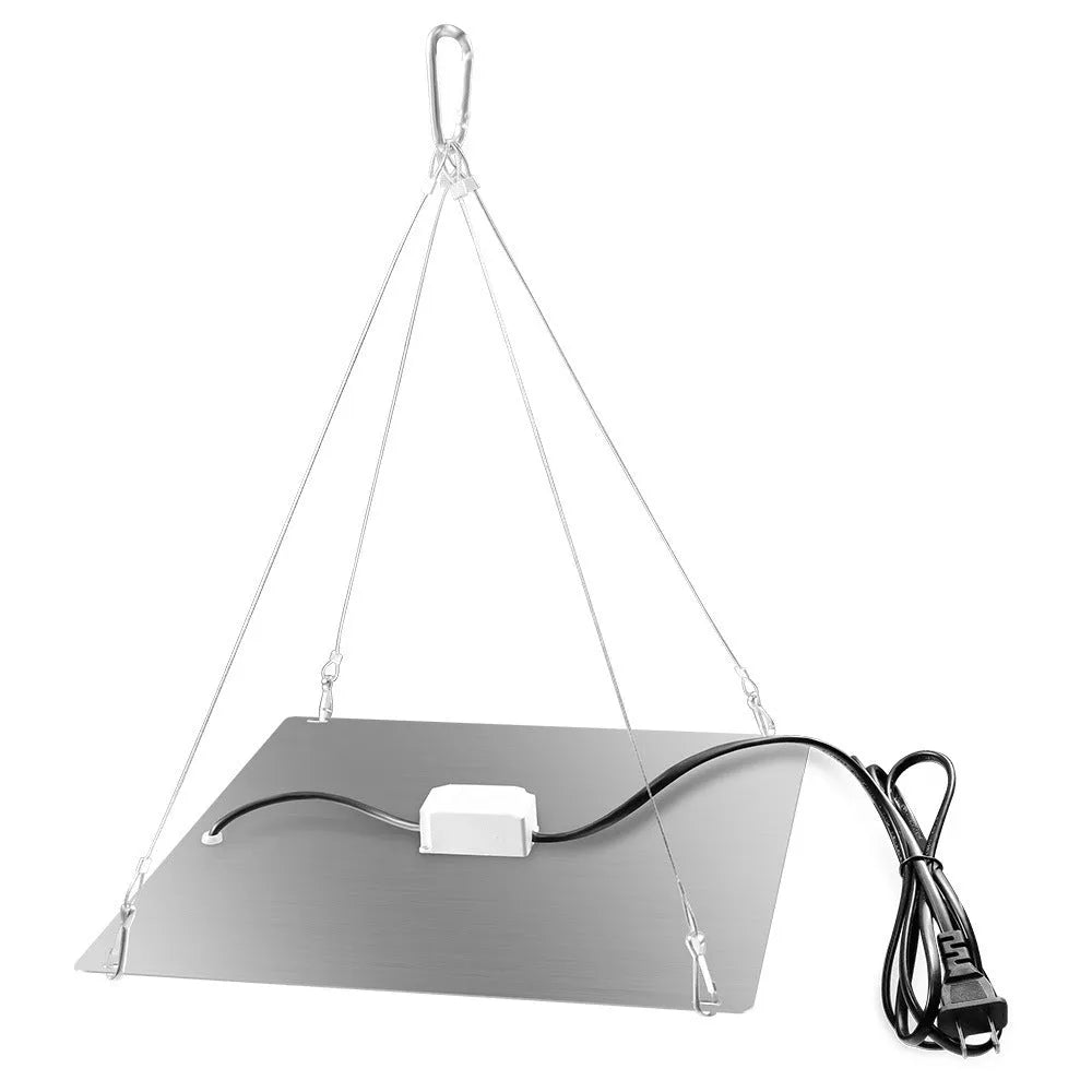 D-section bare board LED plant growth light with aluminium shell and 81 beads for indoor gardening