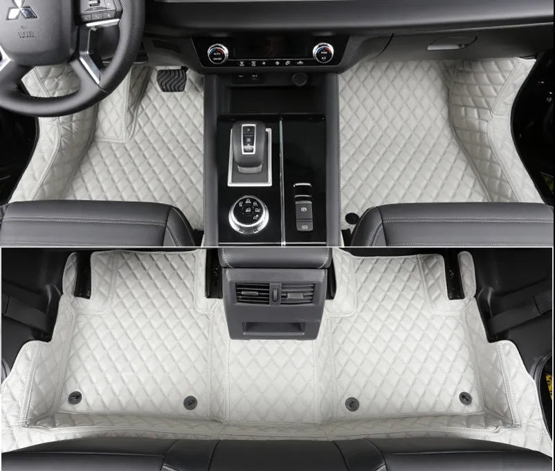 2023 Mitsubishi Outlander custom floor mats in black, grey and brown options