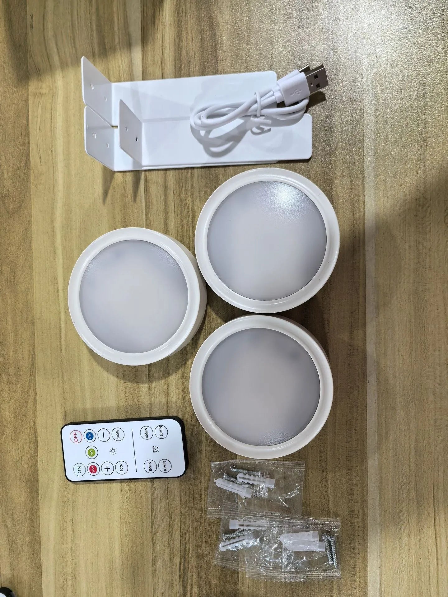 Black wireless magnetic LED painting lamp with remote control for 13-colour RGB lighting