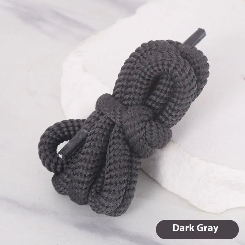 Oval 1.0cm wide polyester adapter rope in multiple colours for sweatshirts, hats, and sneakers.