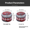 Tube of automobile depression repair cold glue for car body panel dent and scratch restoration
