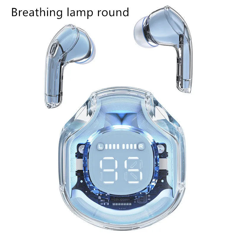 Transparent warehouse wireless Bluetooth in-ear headset with voice control functionality