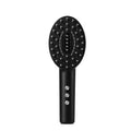Handheld scalp massager device in KD3802 Black colour with charging cable.