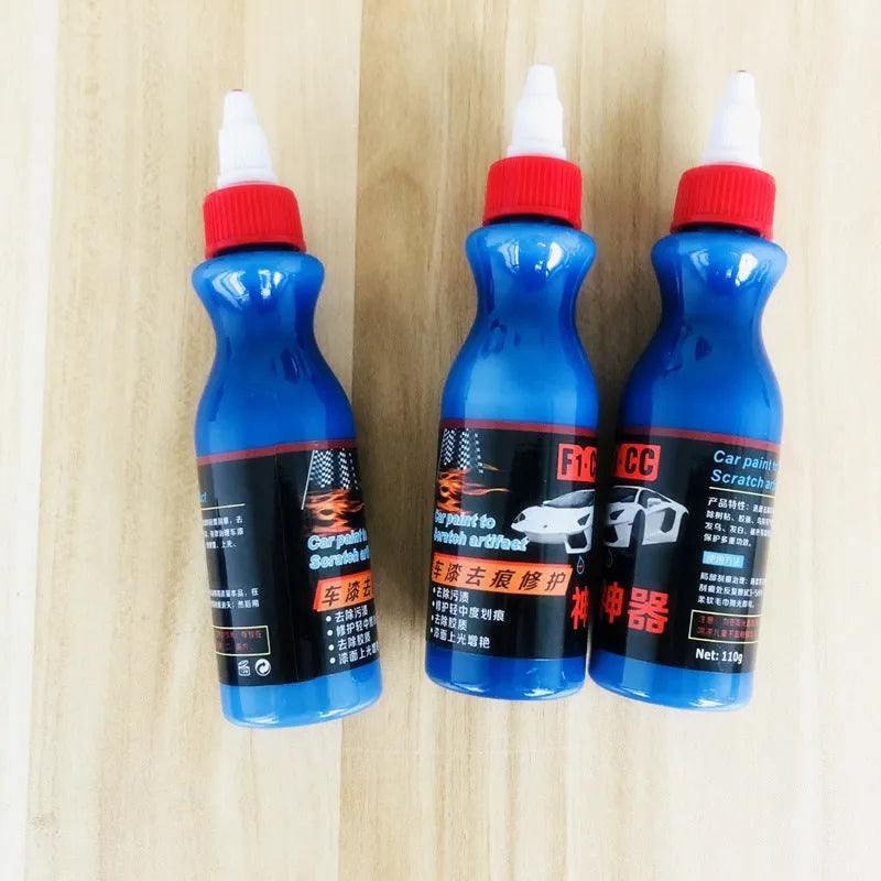 30ml blue bottle of automotive scratch repair agent for vehicle paint touch-up