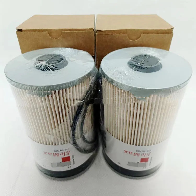 FS19764 diesel fuel filter with 10mm connections for generator fuel systems