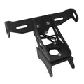 Black aluminium alloy short tail licence plate holder for Honda motorcycle