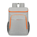 Large capacity outdoor thermal picnic backpack in Oxford cloth with curved shoulder straps and dry wet separation