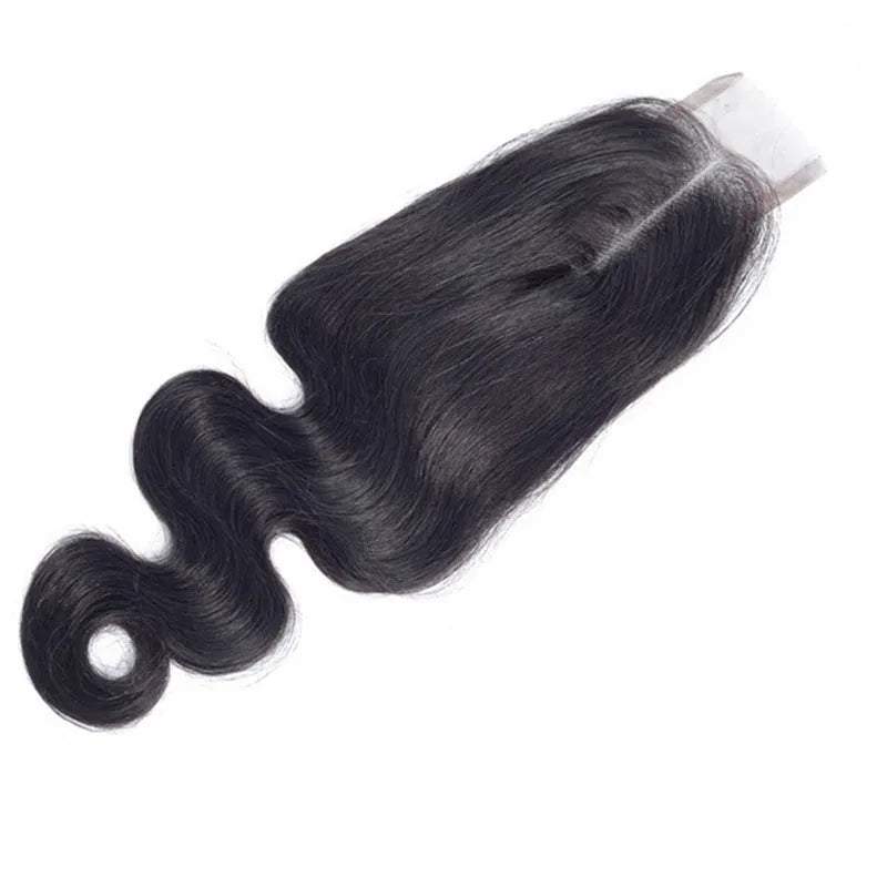Natural colour straight human hair wig shown at various lengths from 8 to 20 inches