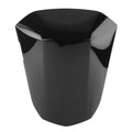 GSXR1000 motorcycle rear cowl seat cover made of black ABS plastic with streamlined design