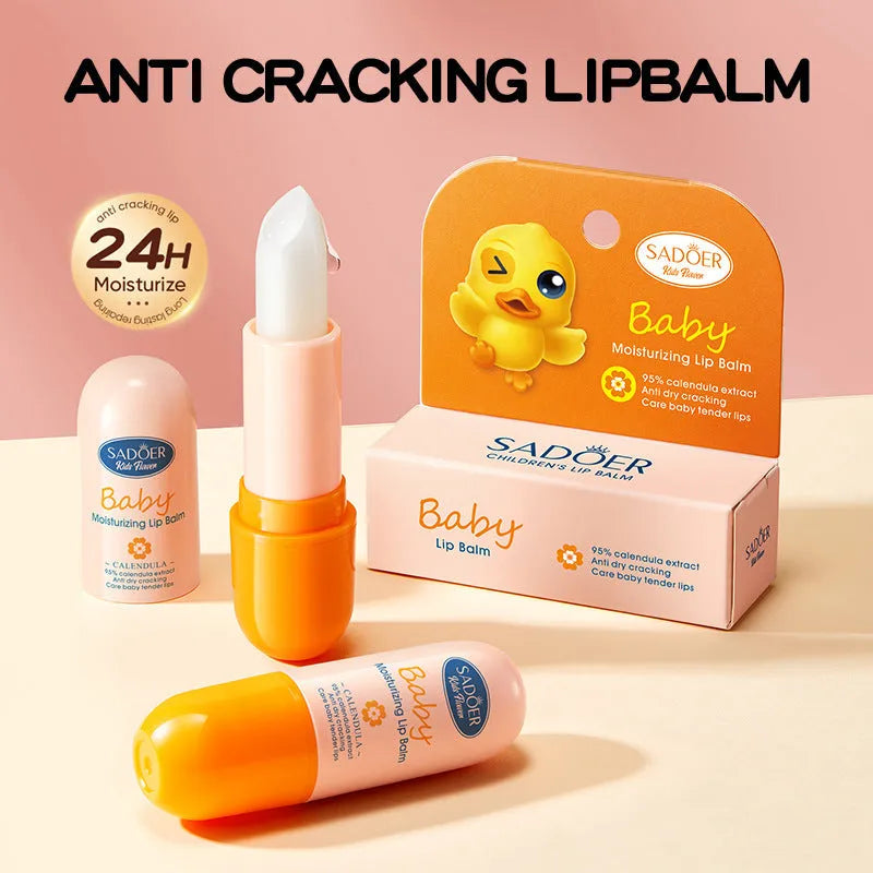 Anti-chapped lip moisturising lipstick tube with variant options showing specific net content weights.