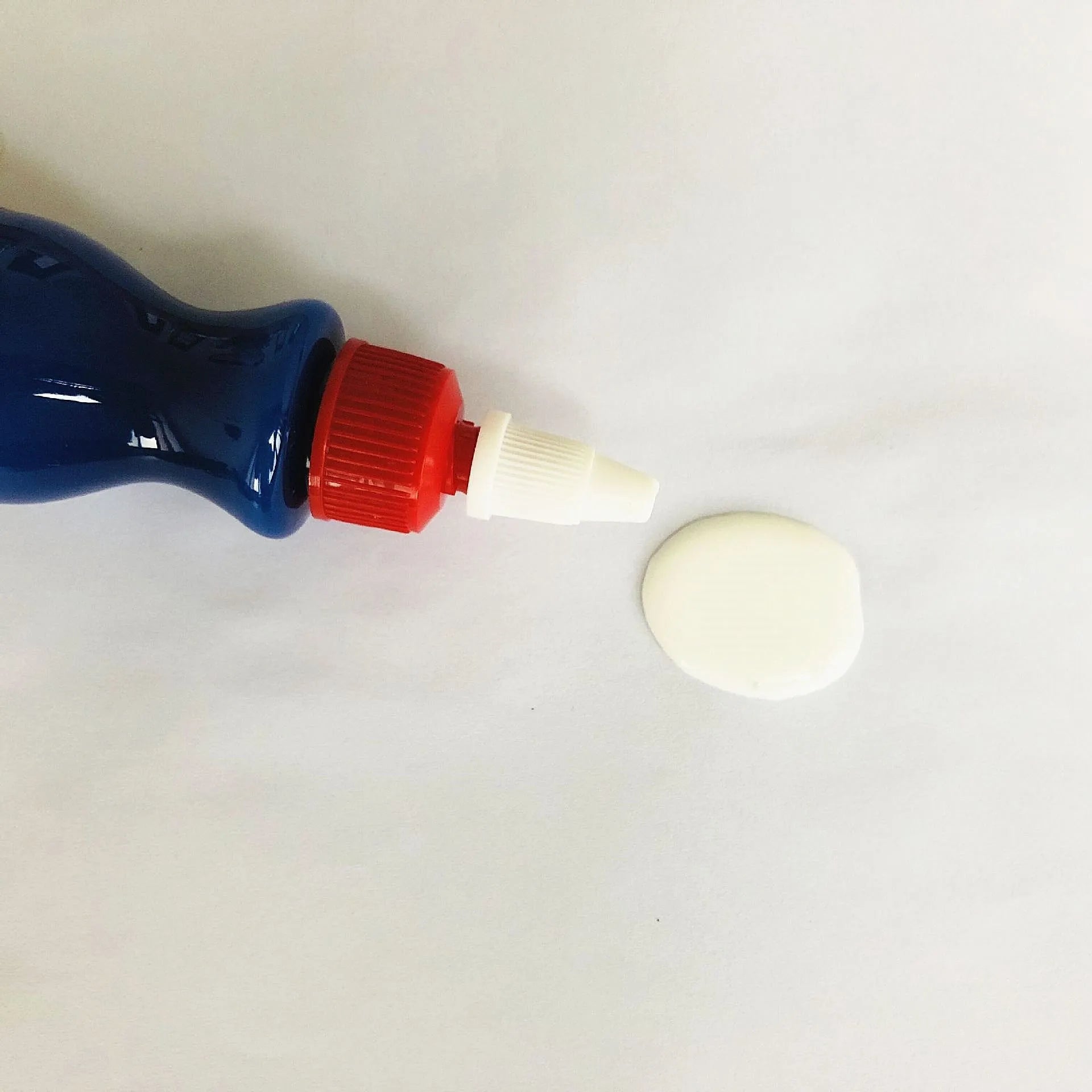 30ml blue bottle of automotive scratch repair agent for vehicle paint touch-up