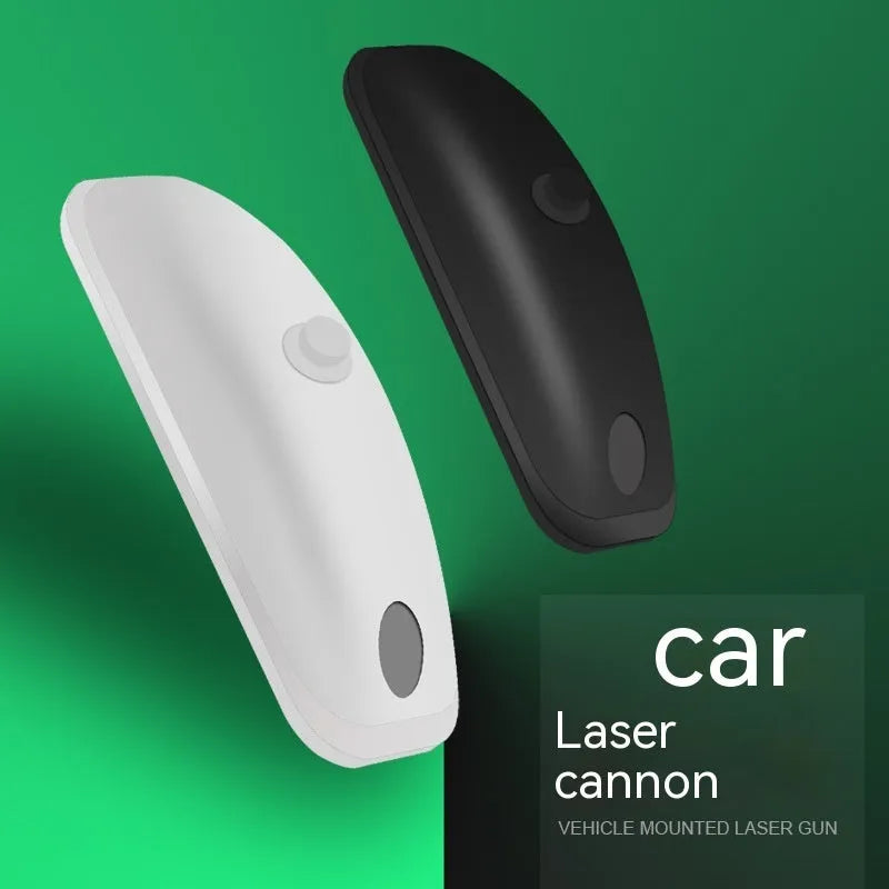 Black universal car strobe light with remote control for anti-collision visibility in rain and fog