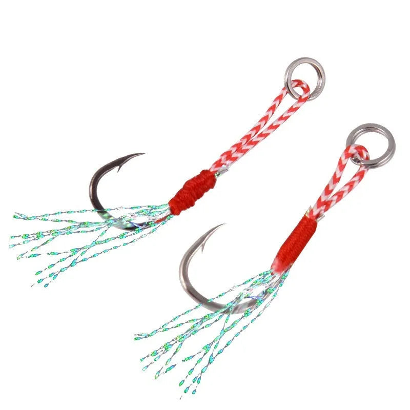 Bright wire iron plate single fishing hook in sizes No. 9 through No. 14 for boat and sea fishing