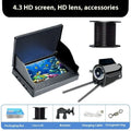 Underwater fish finder camera with 4.3-inch screen displaying clear underwater imagery for anglers