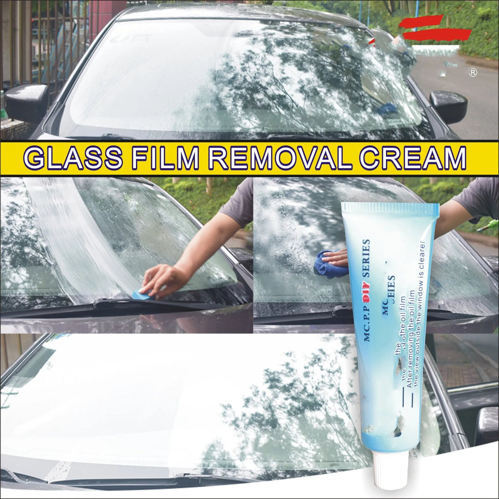 15ml white liquid car windscreen anti-fog spray sachet in English packaging