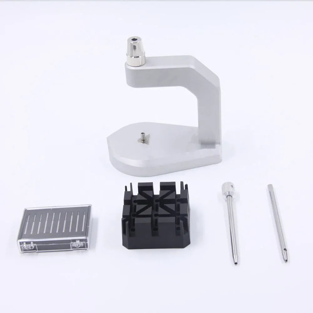 Silver-coloured professional press strap removal tool made from tool steel