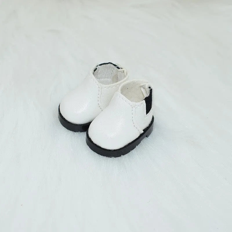 17CM doll replacement shoes in multiple styles including black boots and leather designs