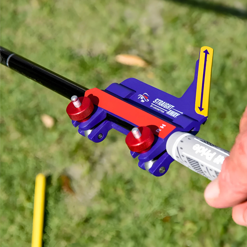 Plastic golf swing plane simulator training aid available in logo and no logo options for home practice.