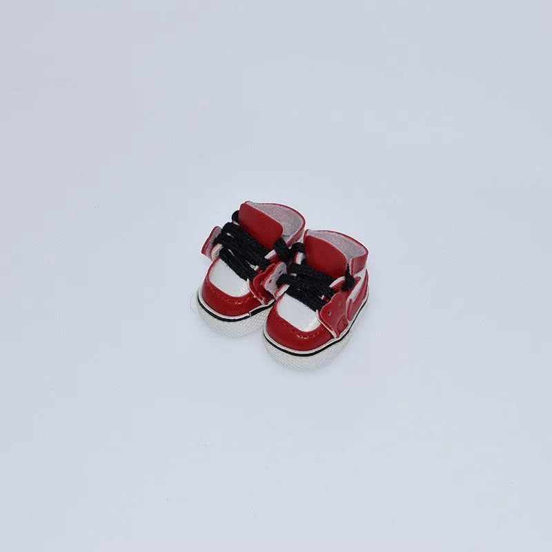 17CM doll replacement shoes in multiple styles including black boots and leather designs