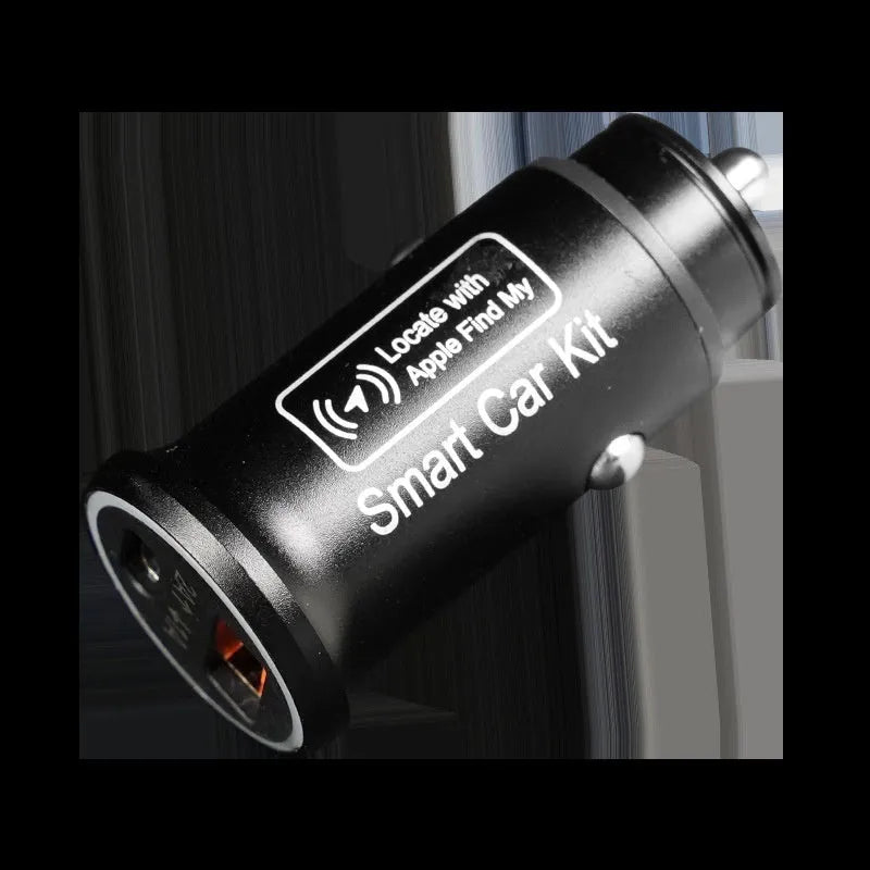 Black ABS plastic car charger GPS locator instrument for vehicle tracking