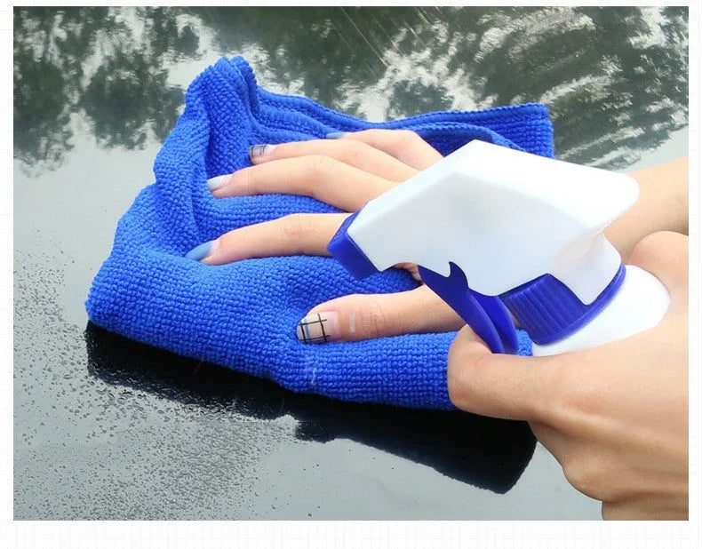 500ml car dust wax sprayer bottle with powdered spray wax for paint maintenance