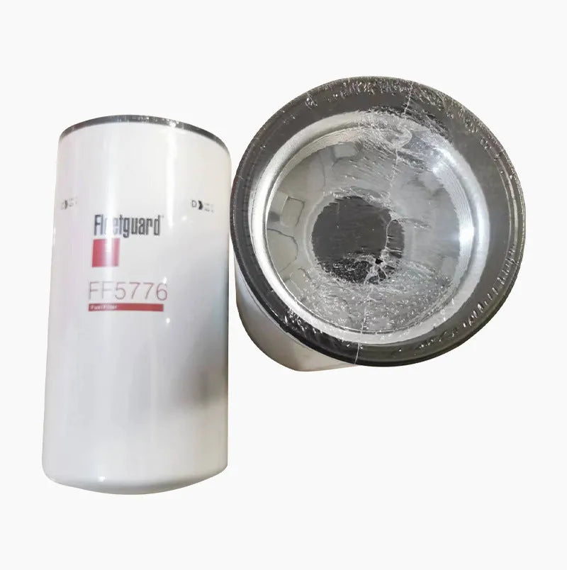 Glass fibre folding filter element for oil with 32mm connections