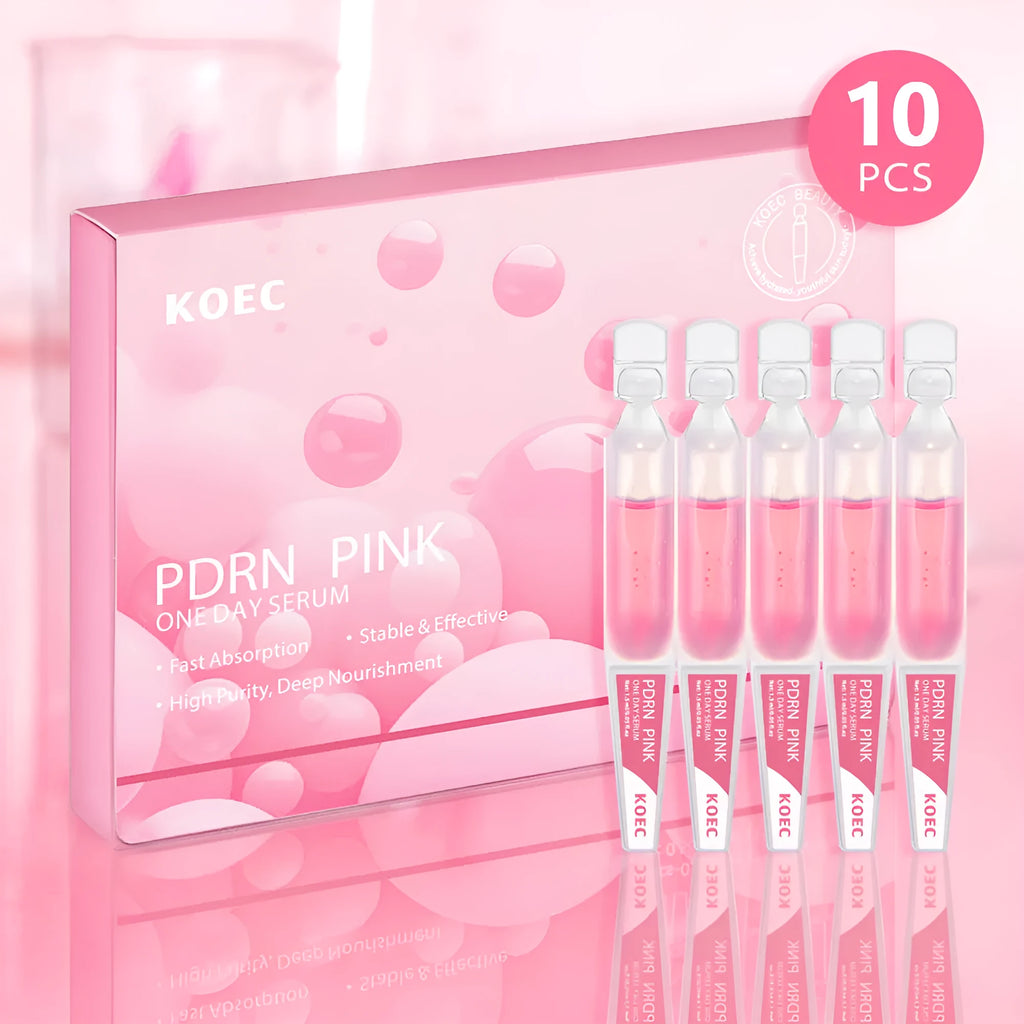 KOEC 10 pack disposable moisturising sheet masks made from latex material