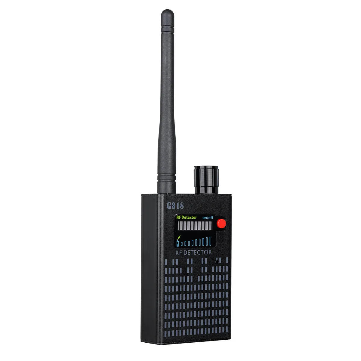 Black G318 hole camera detector with aluminium alloy construction for privacy protection